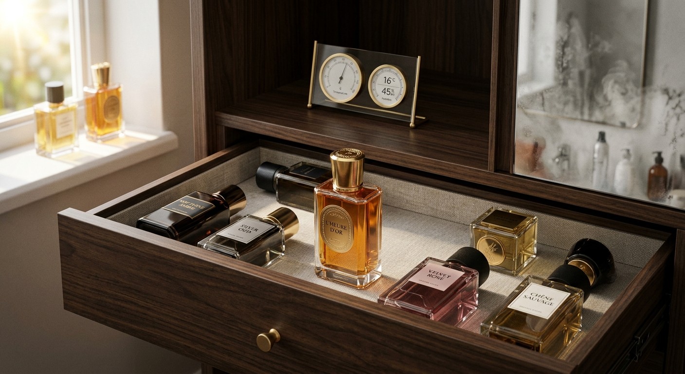 چطور عطرها رو درست نگه داریم؟ نکات ساده برای ماندگاری بیشتر رایحه